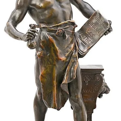 Bronzszobrok, bronztárgyak